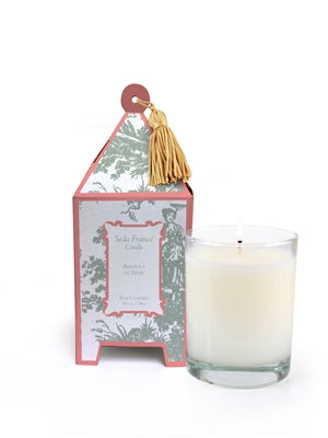 Amapola de Seine Classic Toile Pagoda Box Candle
